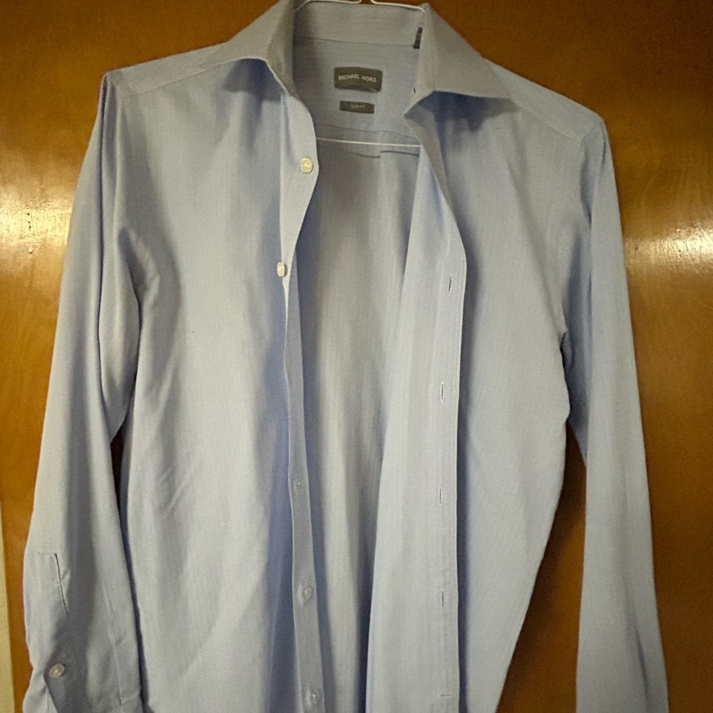 Michael Kors Medium Blue Dress Shirt